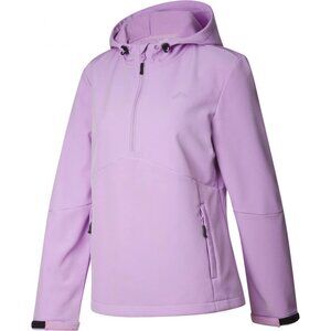 Crivit Softshell Lavender Jacket Windproof Breathable 3-layer Half-zip Pockets